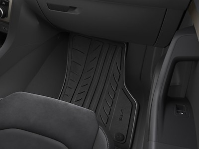 1 Satz Gummifußmatten TPE