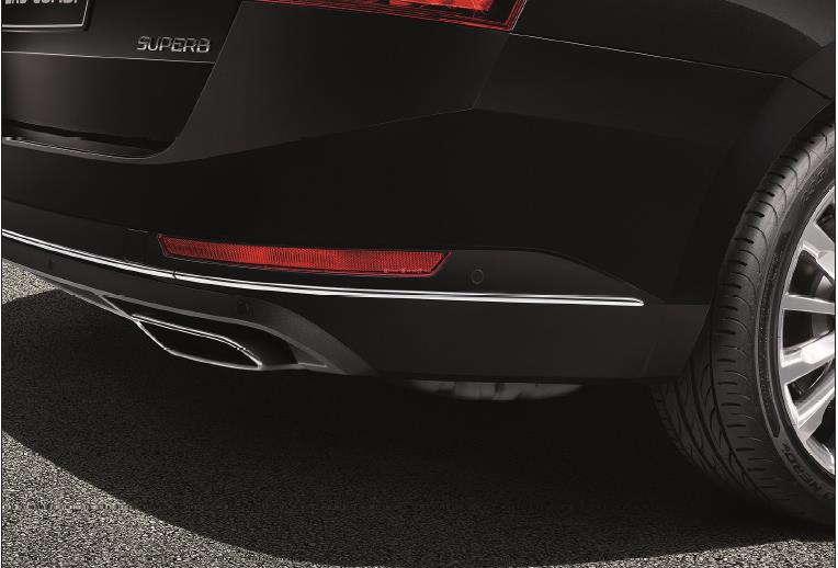 Chromleiste Heckschürze "Superb"