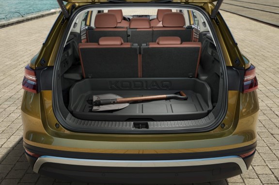 Kofferraumwanne mit erhöhtem Rand Kodiaq II