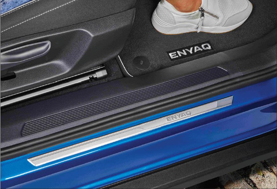 Einstiegsleistensatz Edelstahl "Enyaq"