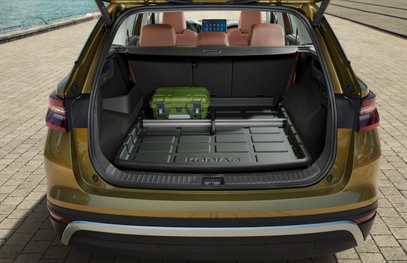 Kofferraumwanne mit erhöhtem Rand Kodiaq II