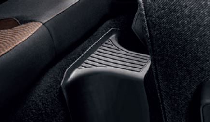 Allwettermatte für Tunnel, hinten Mitte Fabia IV