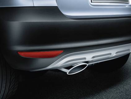 Auspuffblende Yeti - 1.2 TSI (ab Produktion KW22/2010)