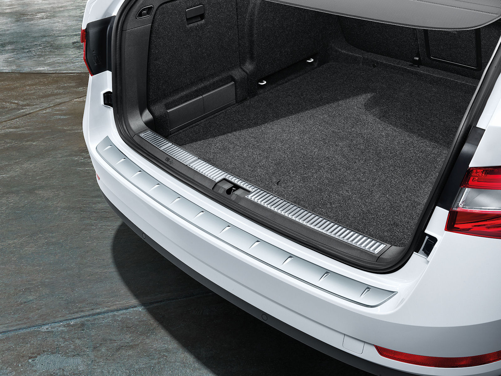 Heckschutzleiste Edelstahl Superb III Combi