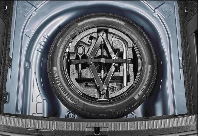 Einbauset für Reserverad Superb III 18" Für Superb III