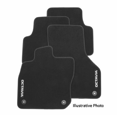 Textilfußmatten-Set Premium Octavia IV 1,5 TSI mHEV