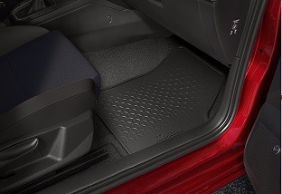 1 Satz Gummifußmatten